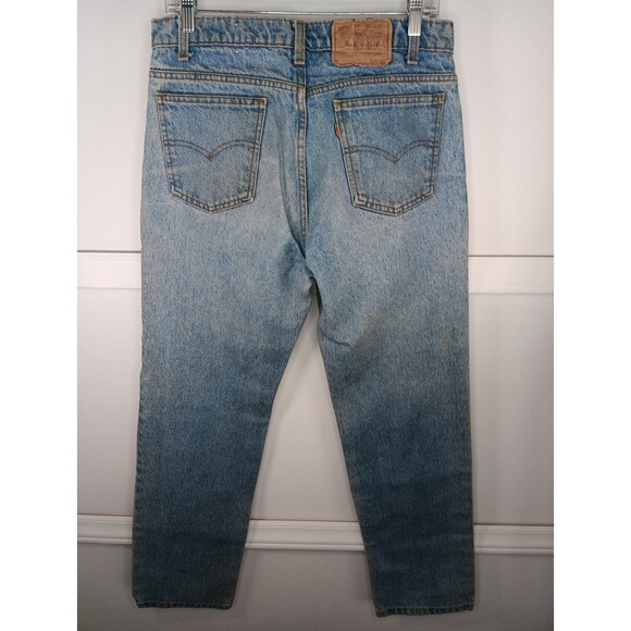 Vtg Levi's Orange Tab Blue Jeans Men 33x32 USA Made 40509 0214 - Picture 1 of 10